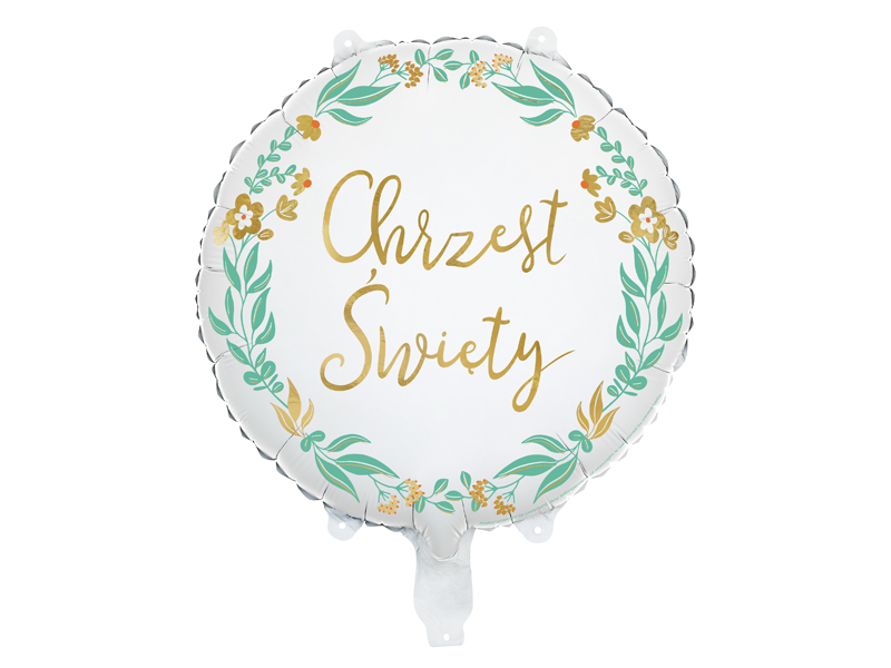 Balon foliowy ”Chrzest Święty”, 45 cm