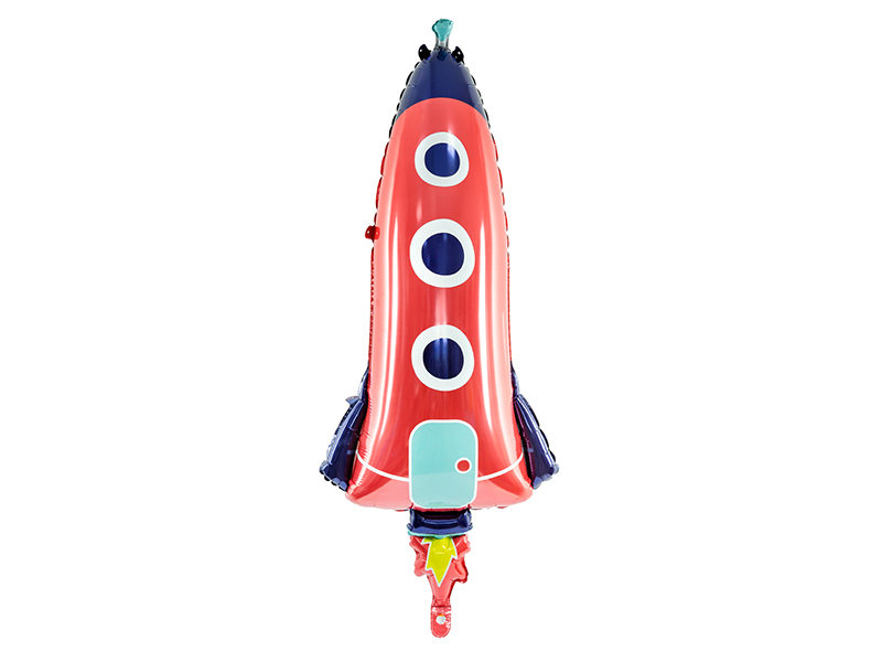 Balon foliowy Rakieta, 44x115cm