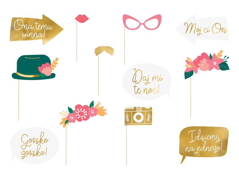 Gadżety do zdjęć na ślub