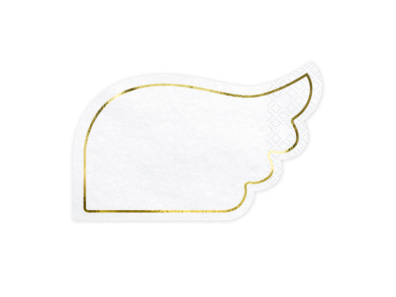 Serwetki papierowe Skrzydła, 16x10cm