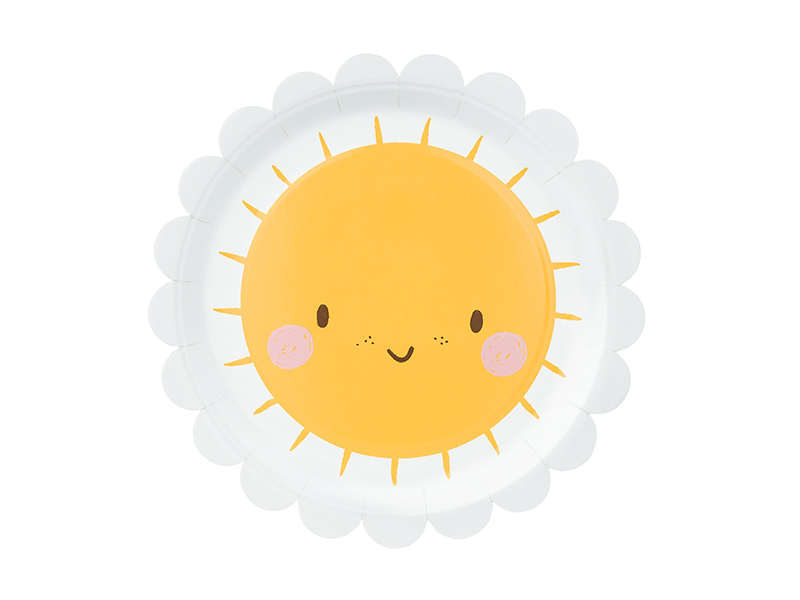 Talerzyki Słoneczko, 18 cm