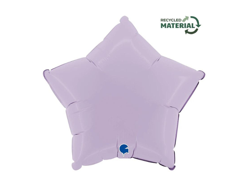 balon foliowy gwiazdka fioletowa