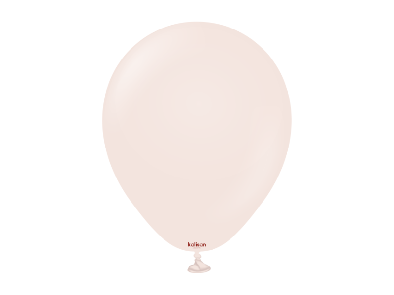 Balon lateksowy z HELEM – blush różowy 30 cm