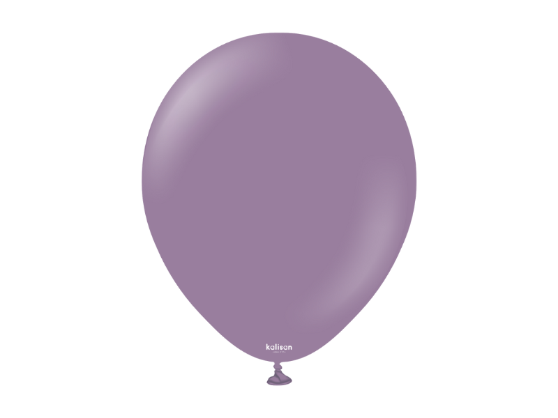 Balon lateksowy z HELEM – fioletowy, 30 cm