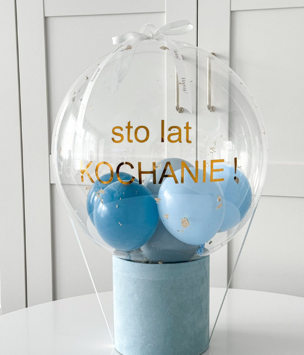 balon z prezentem gliwice