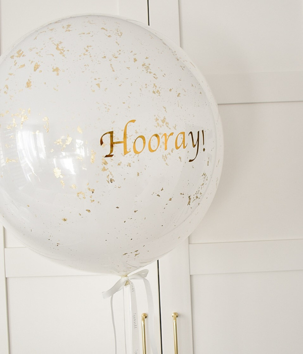 balon z prezentem katowice