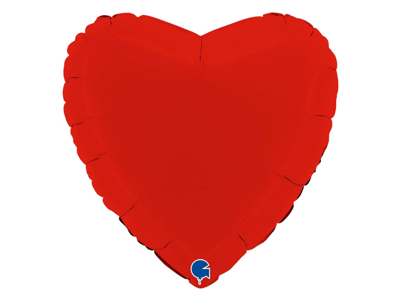 Balon foliowy czerwone serce 18