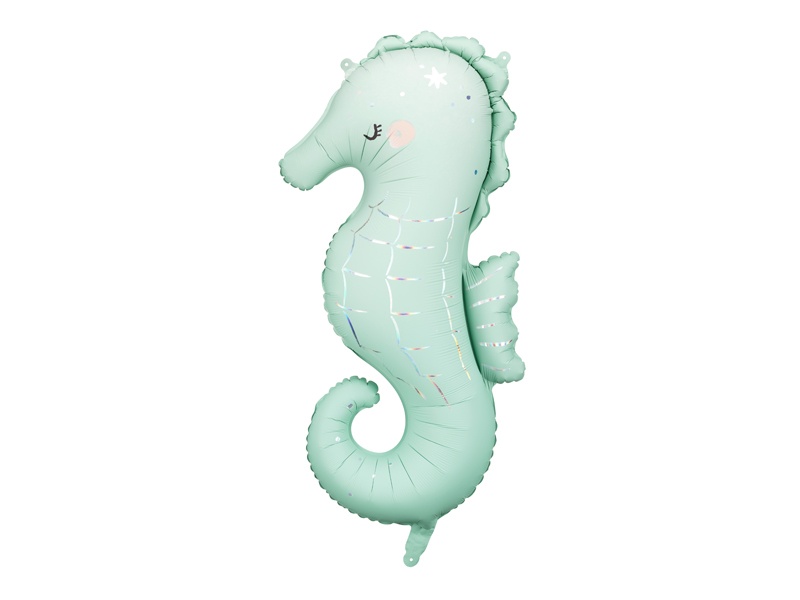 balon foliowy konik morski mietowy