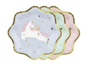 talerzyki jednorozec motyw