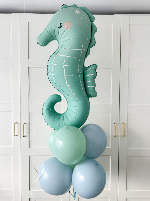 bukiet z balonow podwodny swiat