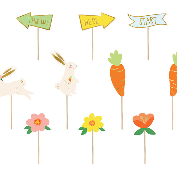 Zestaw do szukania jajek, 8-22.5×6-24 cm