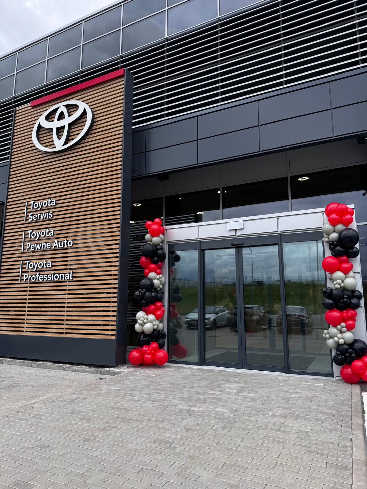 brama balonowa toyota sosnowiec