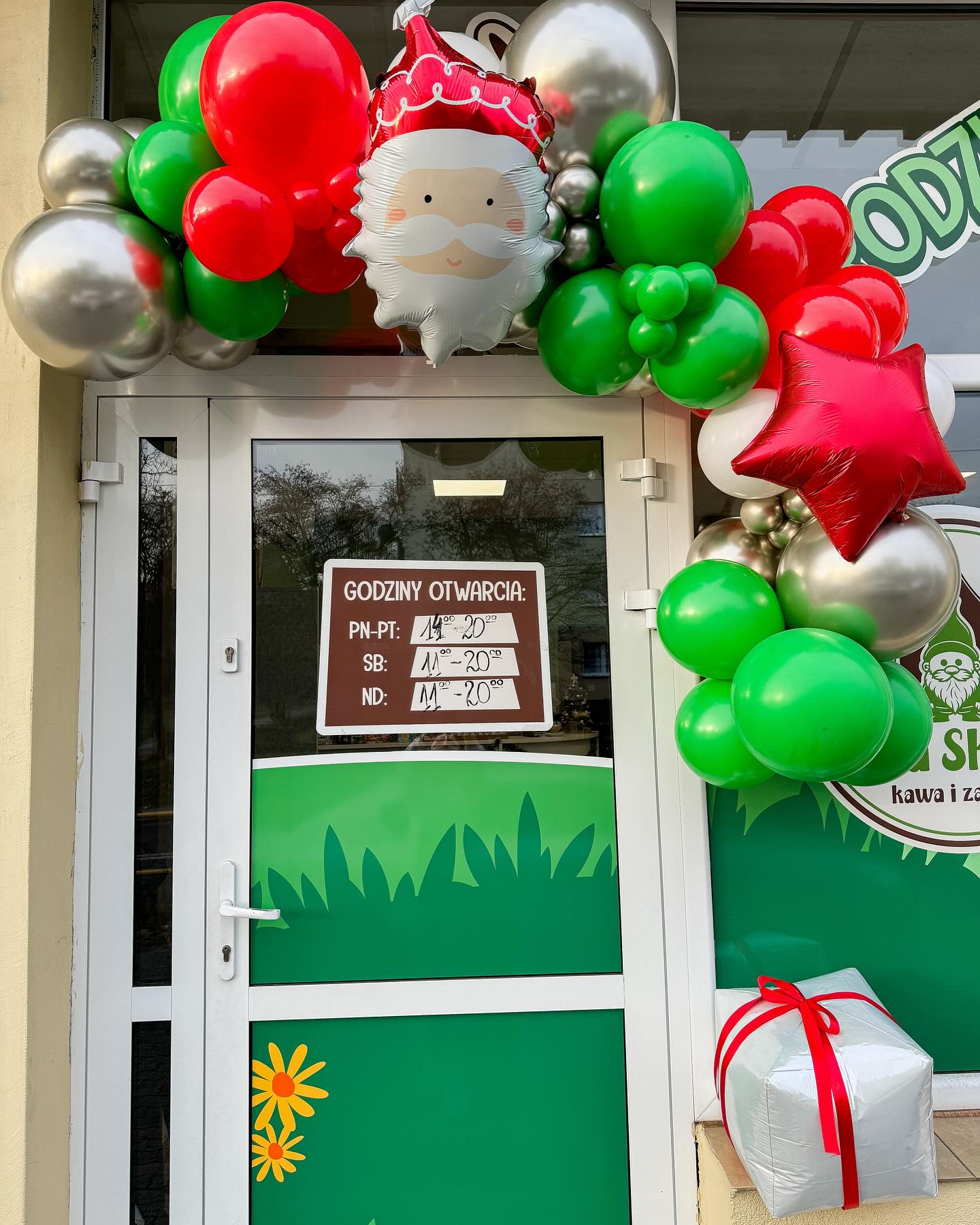 girlanda balonowa chata skrzata