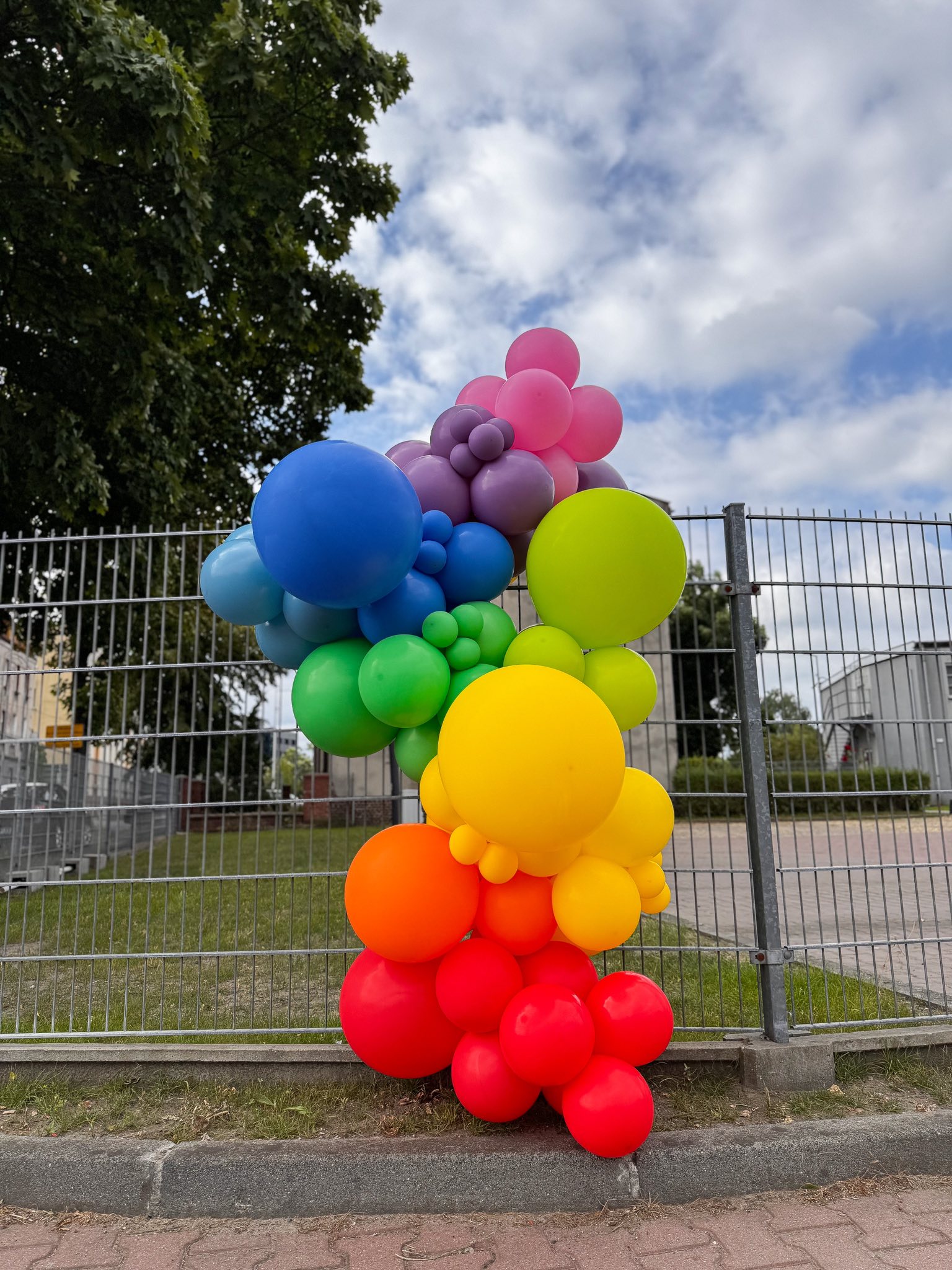 girlanda balonowa toyota