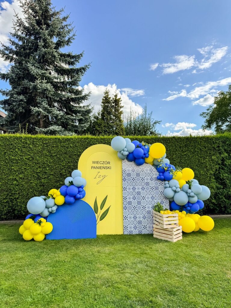 Wieczór panieński w ogrodzie