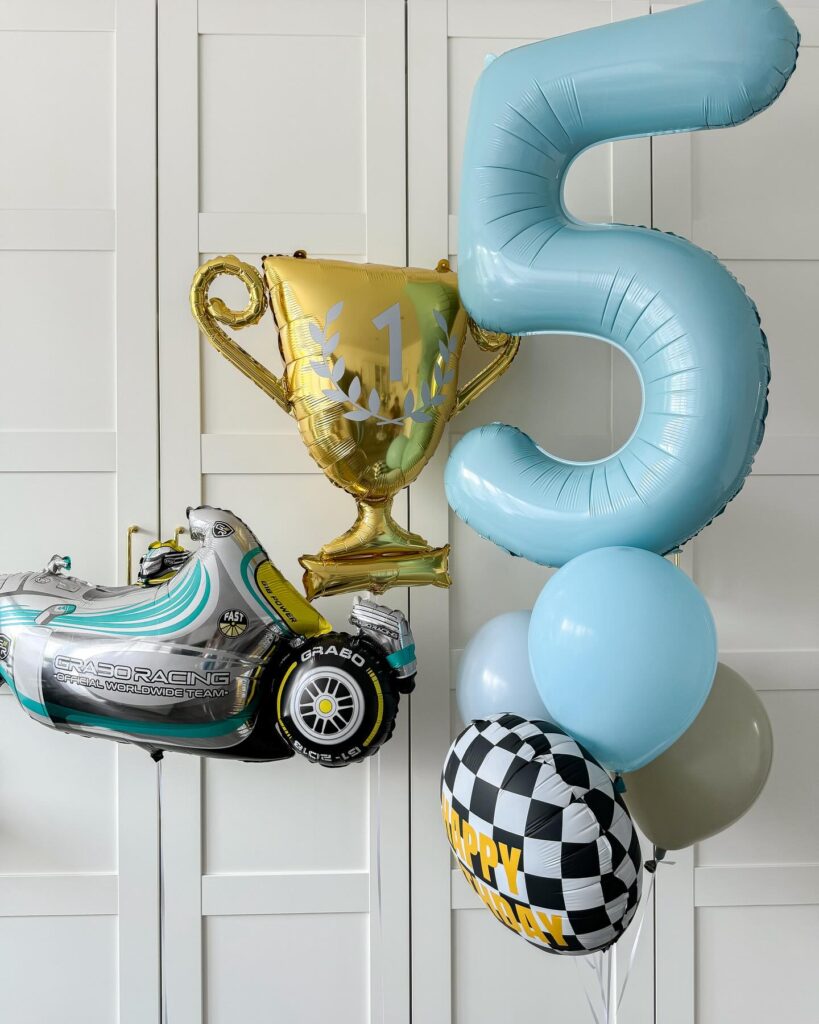 bukiet balonowy wyscigi