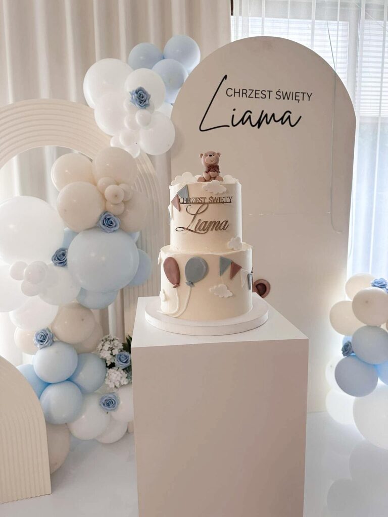 scianka do zdjec na roczek zielony ogrod