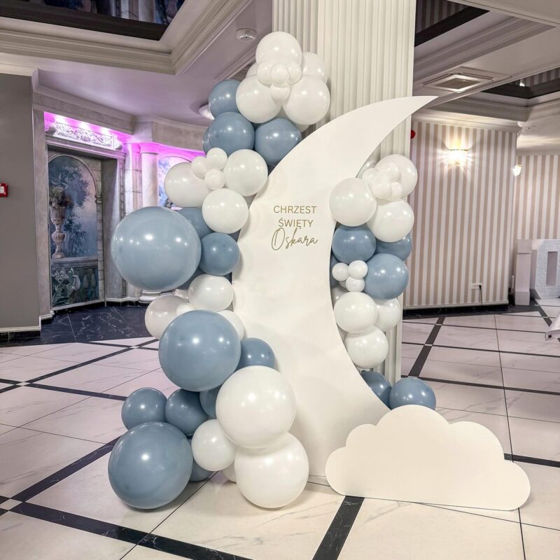 Ścianka do zdjęć chrzest Paniówki